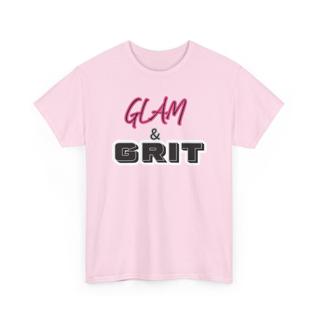 Glam & Grit Tee — Feminine Bold Graphic Shirt