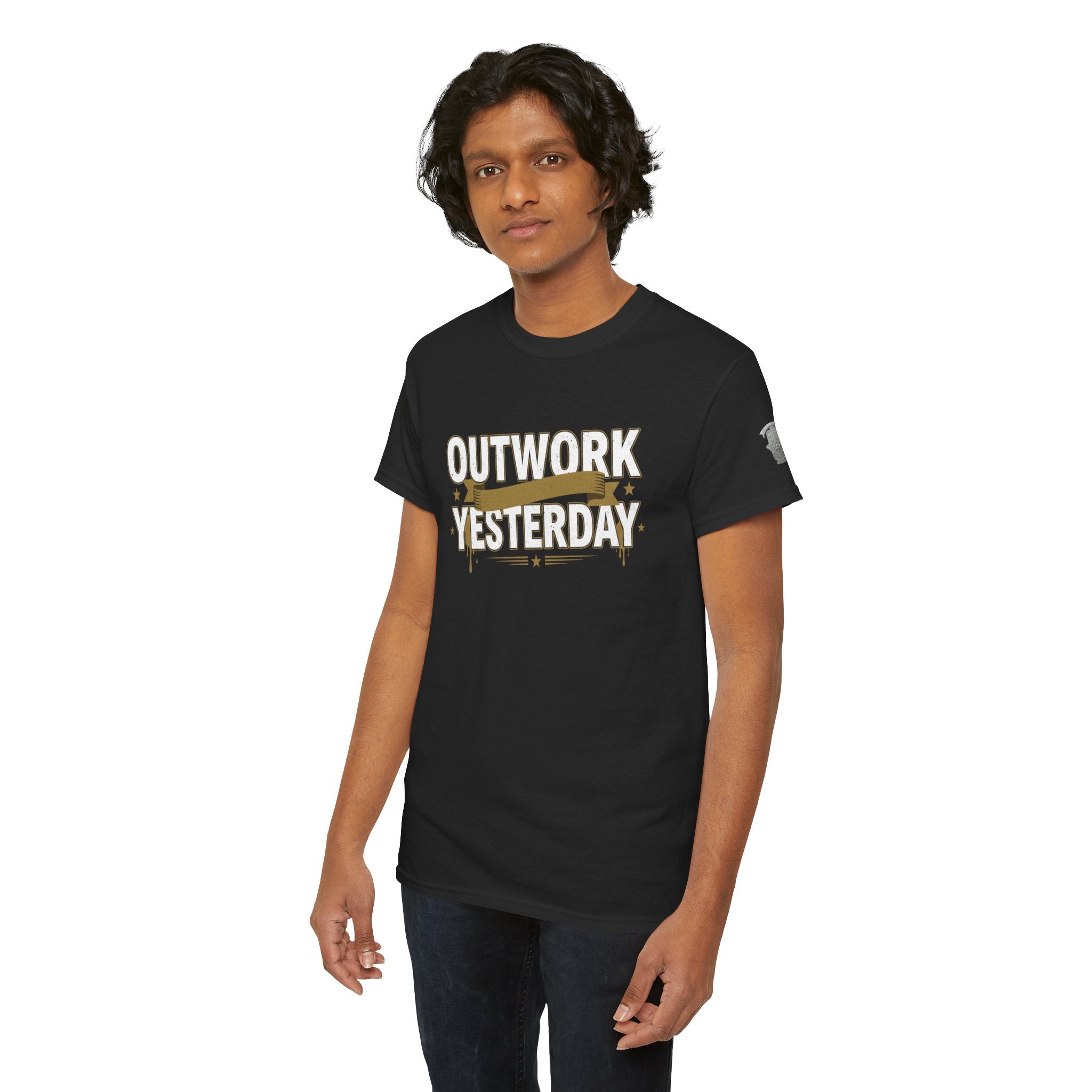 Outwork Yesterday Motivational T-Shirt