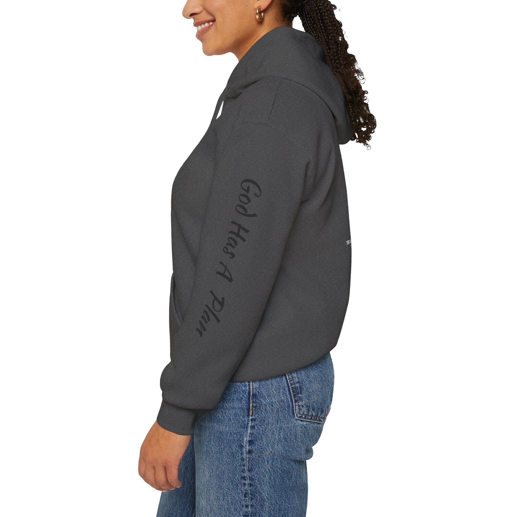 God Has a Plan Hoodie — Inspirational Faith Graphic Pullover