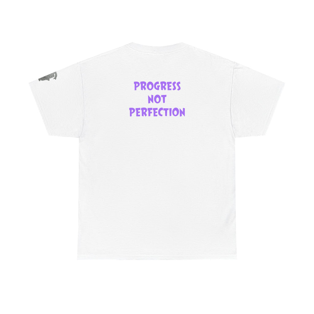 Addiction Counselor— "Progress Not Perfection" Motivational Shirt