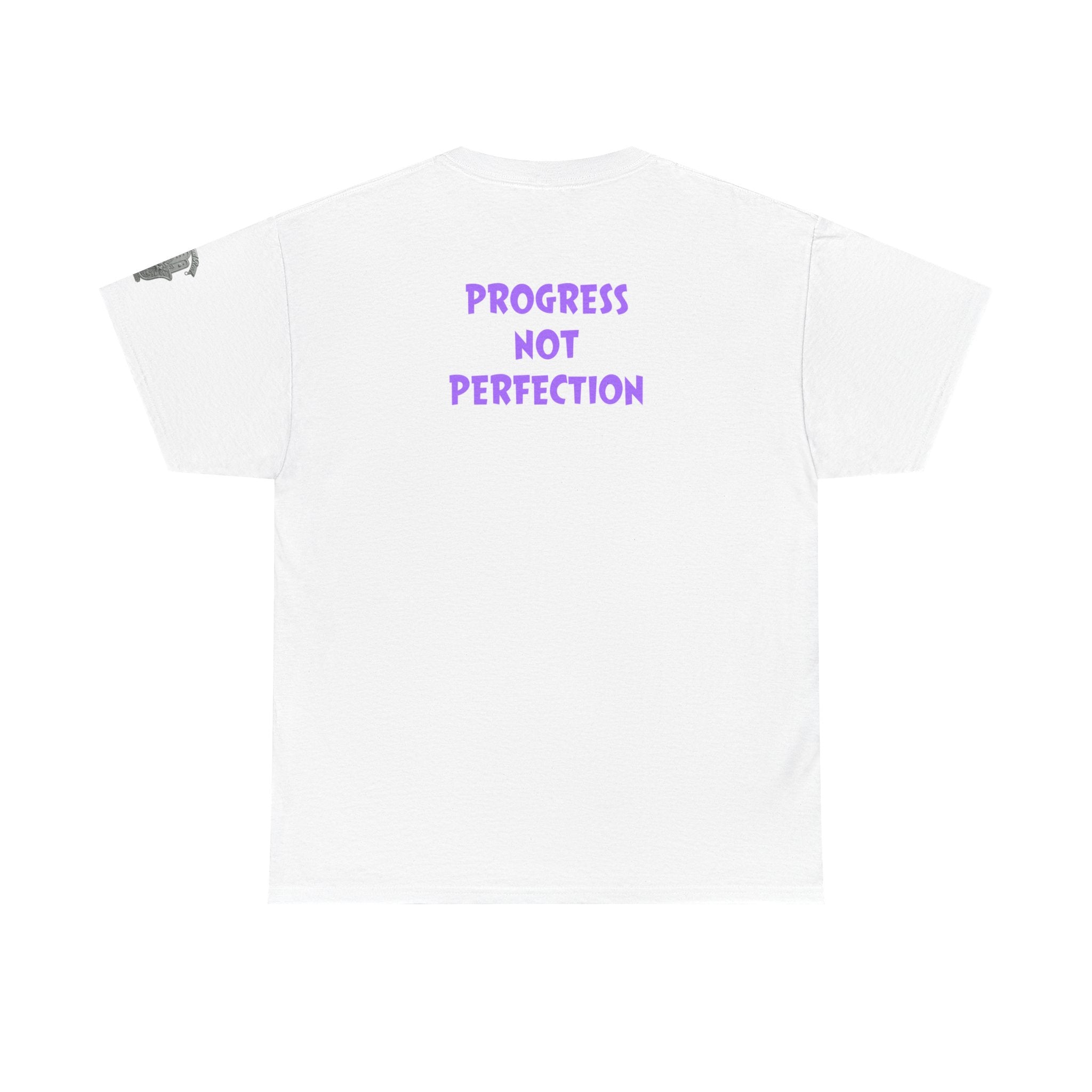 Addiction Counselor— "Progress Not Perfection" Motivational Shirt