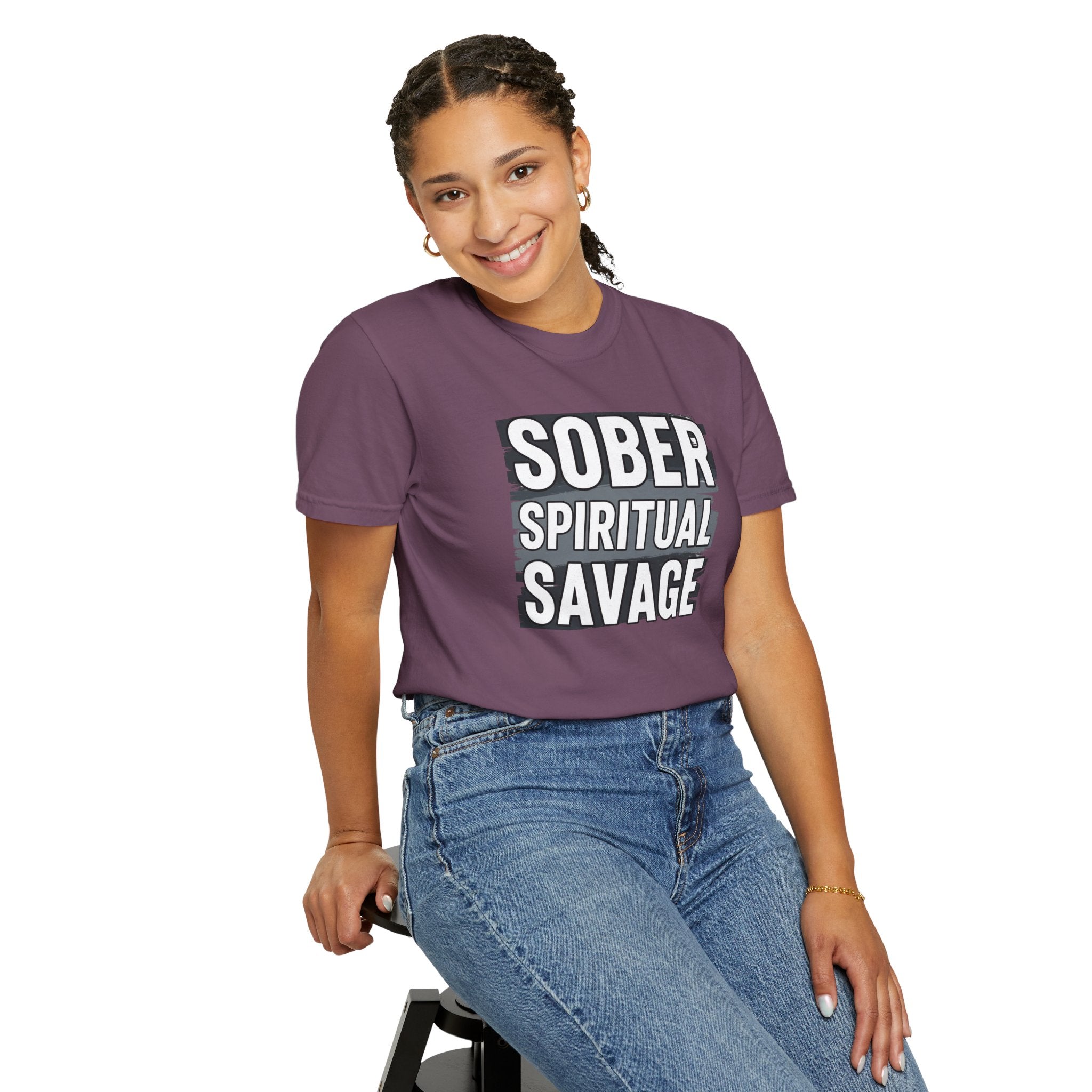 Sober Spiritual Savage T-Shirt