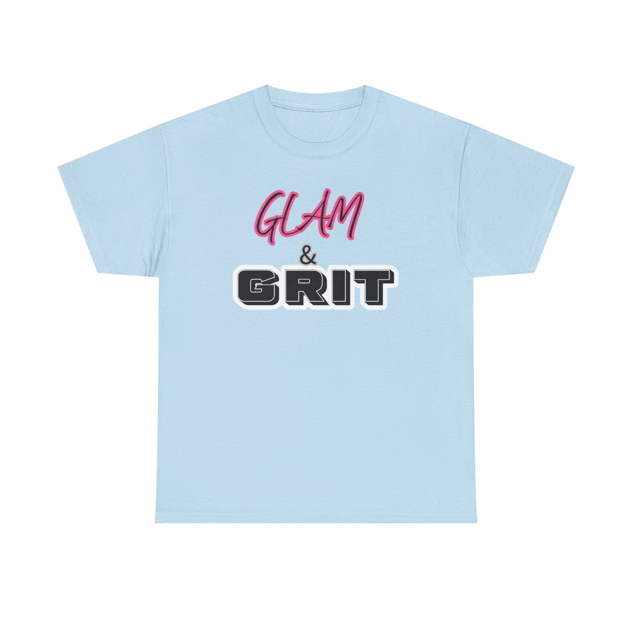 Glam & Grit Tee — Feminine Bold Graphic Shirt