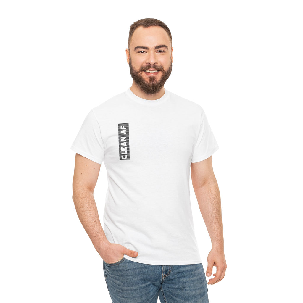 "Clean AF" 12 Steps Recovery Tee (The 12 Fucking Steps)