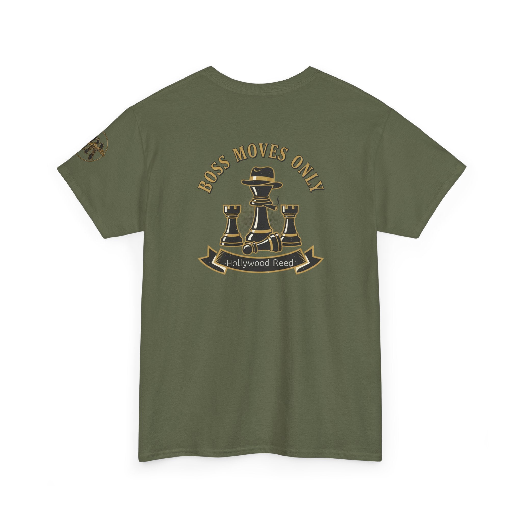 Boss Moves Only Tee — 'Boss Moves Only' Graphic Short-Sleeve T-Shirt for Players & Fans