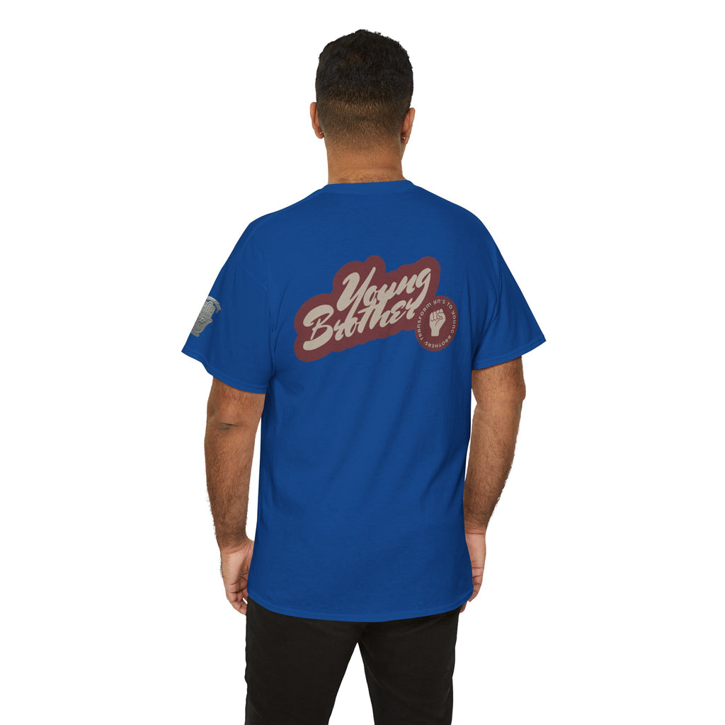 YN's to Yb's Be the Change T Shirt - Retro Script Graphic T-Shirt