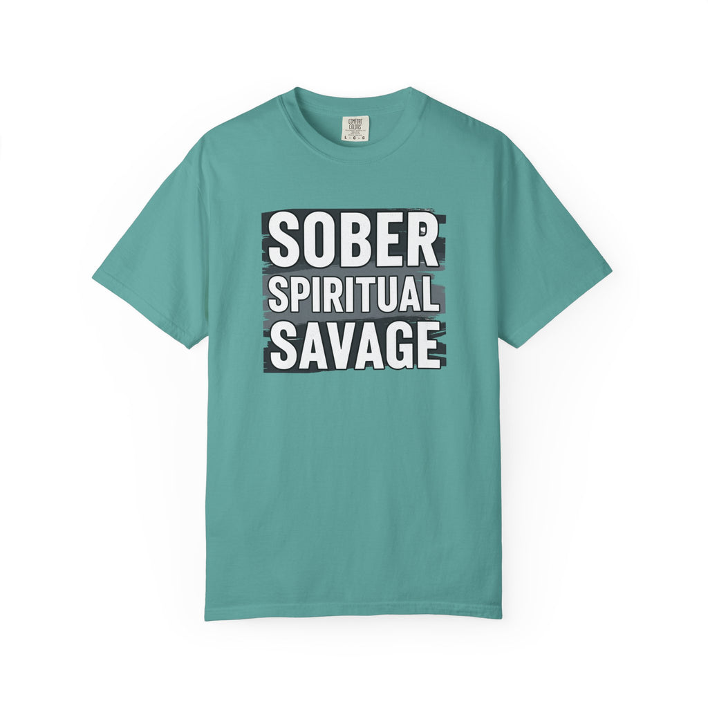 Sober Spiritual Savage T-Shirt