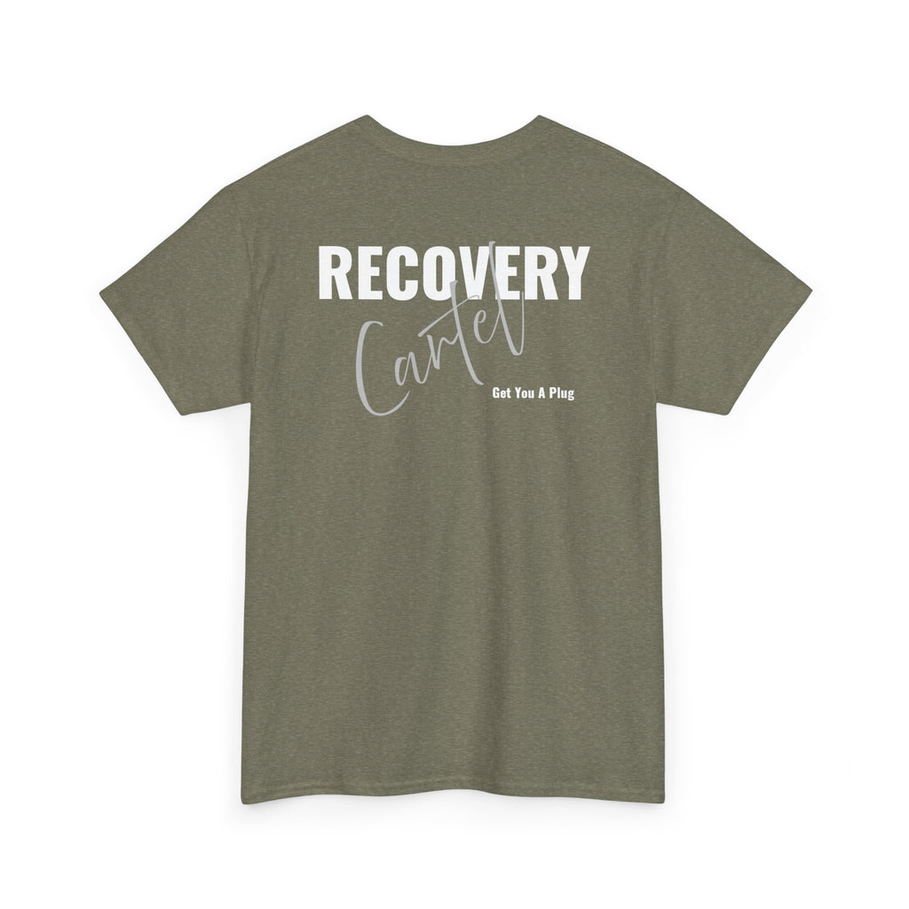 Still Here Tee- Motivational Tshirt by Recovery Cartel