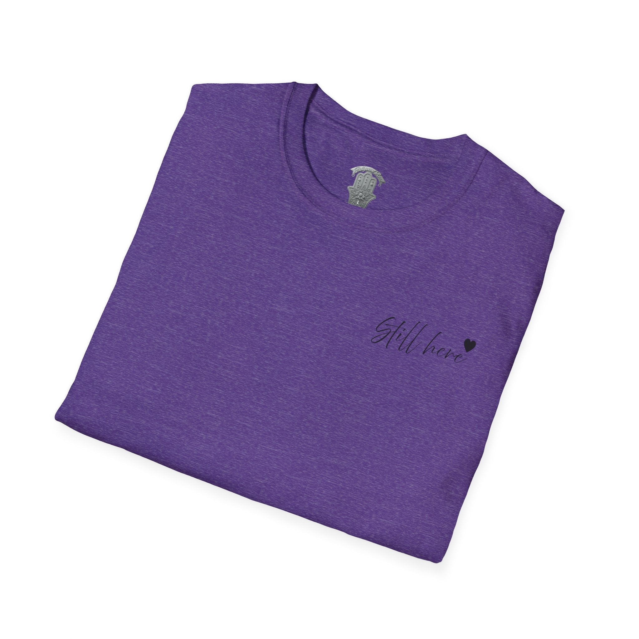 Still Here Tee - Inspiration Recovery T Shirt from Recovery Cartel