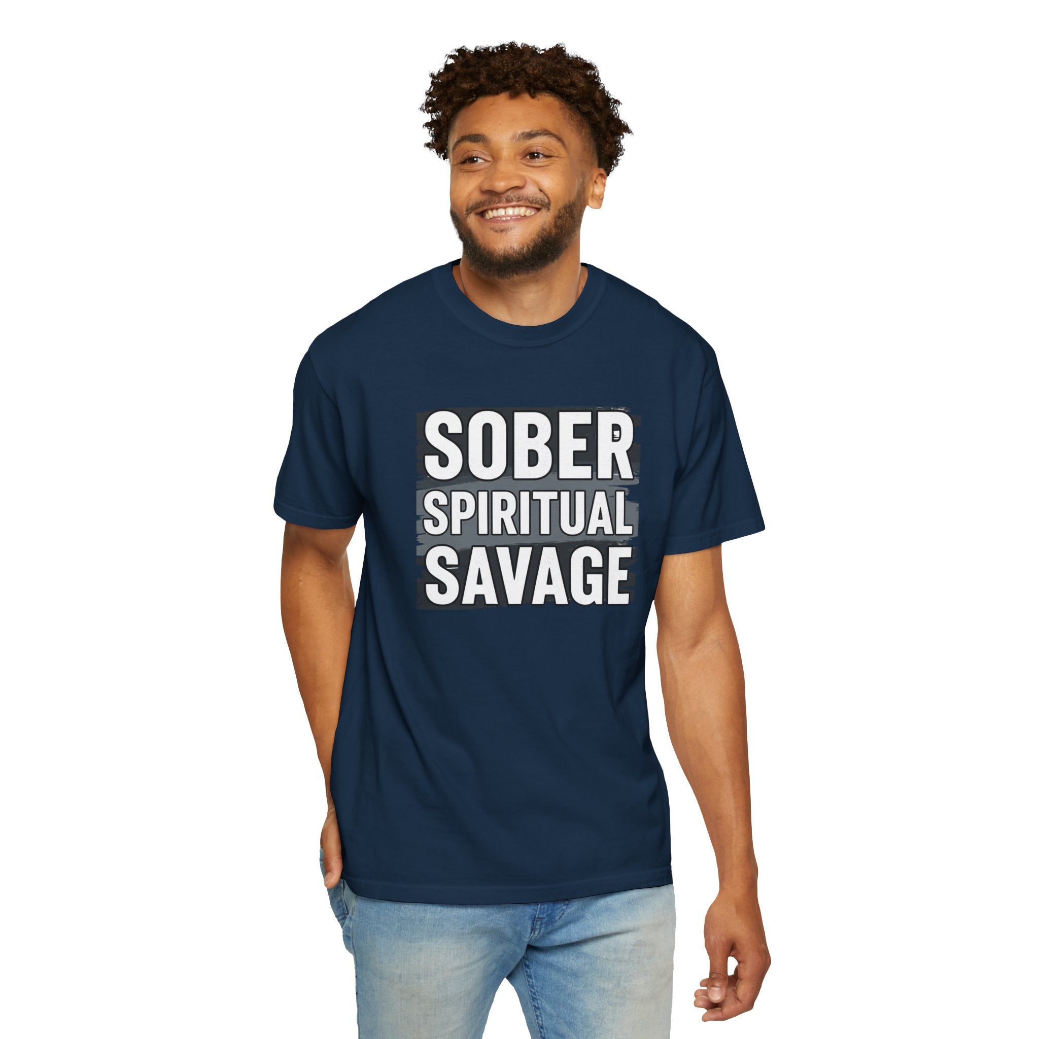 Sober Spiritual Savage T-Shirt