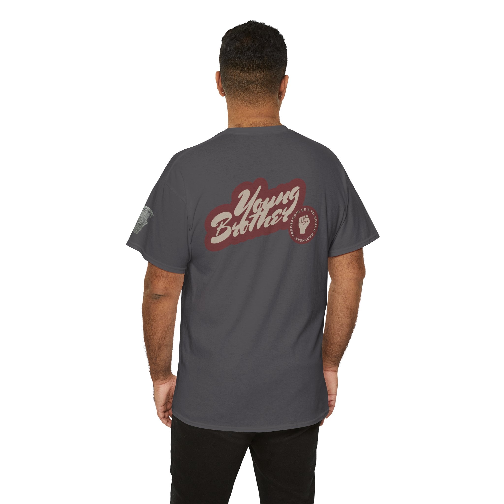 YN's to Yb's Be the Change T Shirt - Retro Script Graphic T-Shirt
