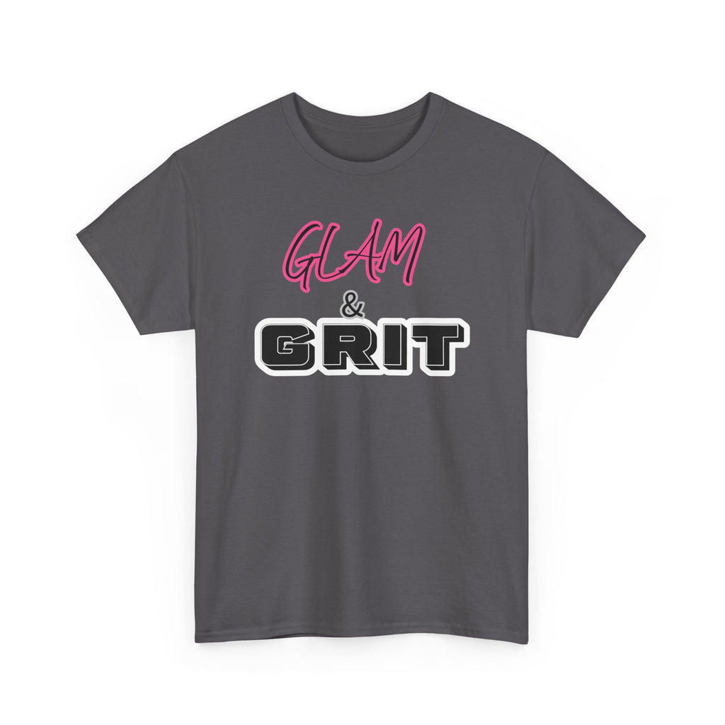 Glam & Grit Tee — Feminine Bold Graphic Shirt