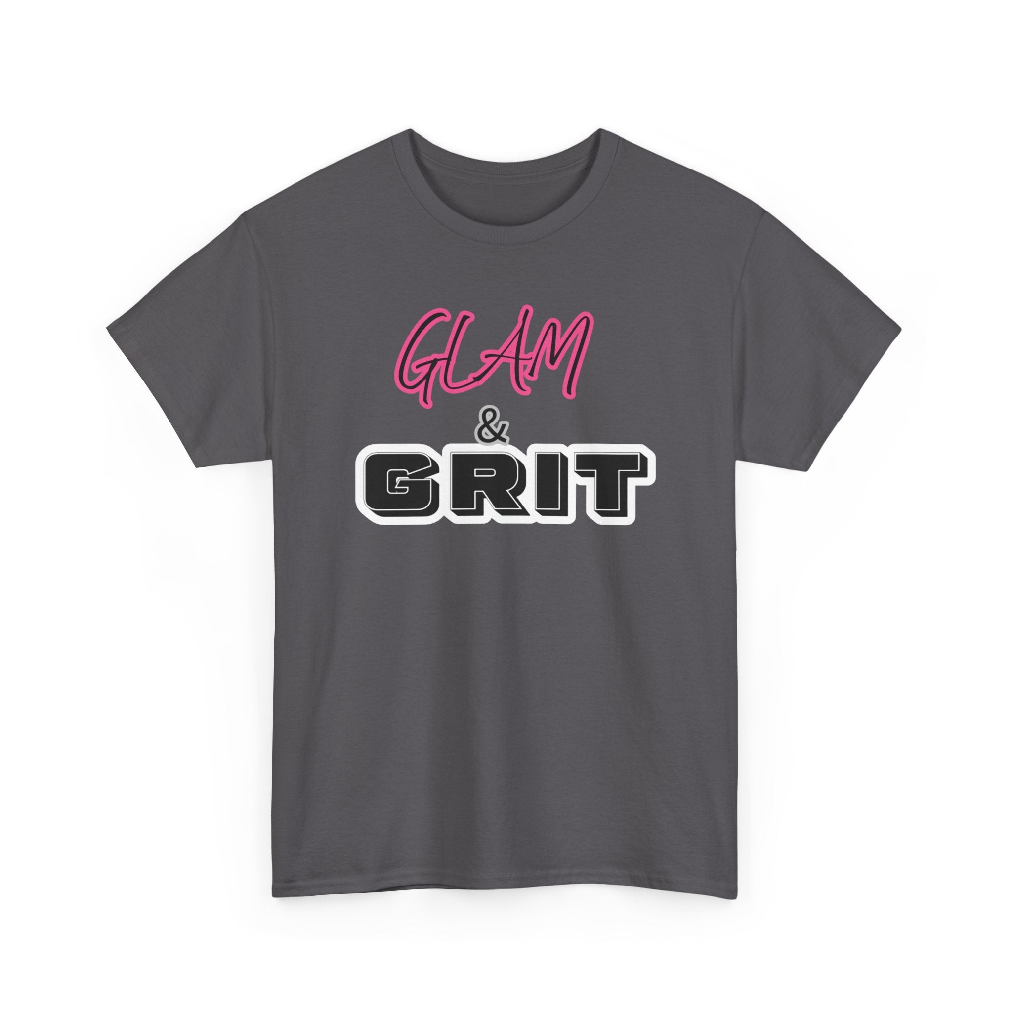 Glam & Grit Tee — Feminine Bold Graphic Shirt