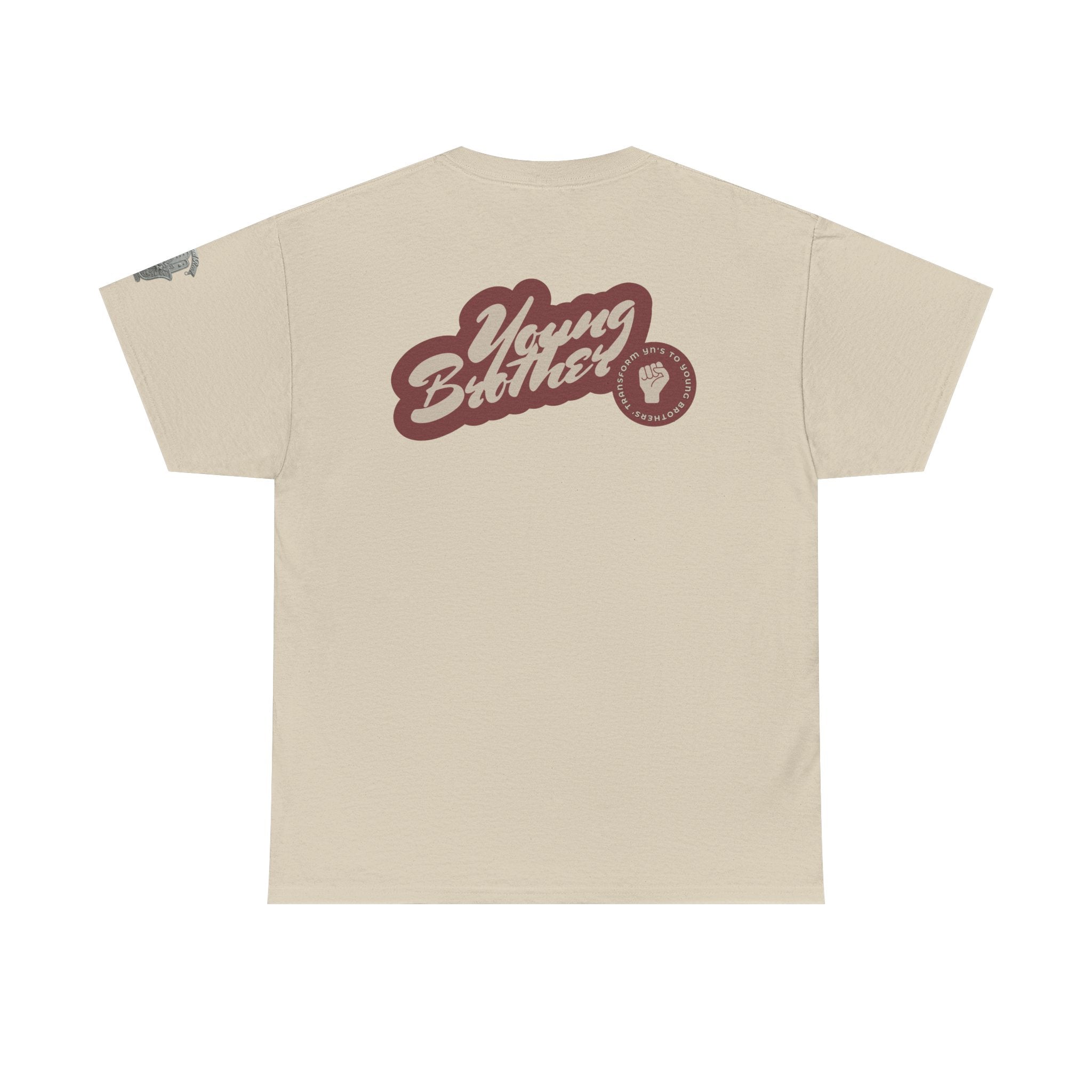 YN's to Yb's Be the Change T Shirt - Retro Script Graphic T-Shirt