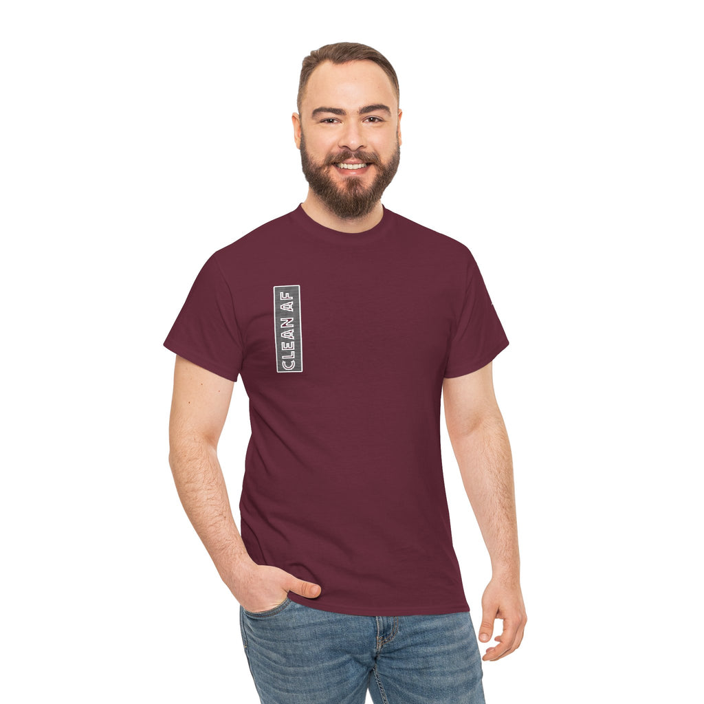 "Clean AF" 12 Steps Recovery Tee (The 12 Fucking Steps)