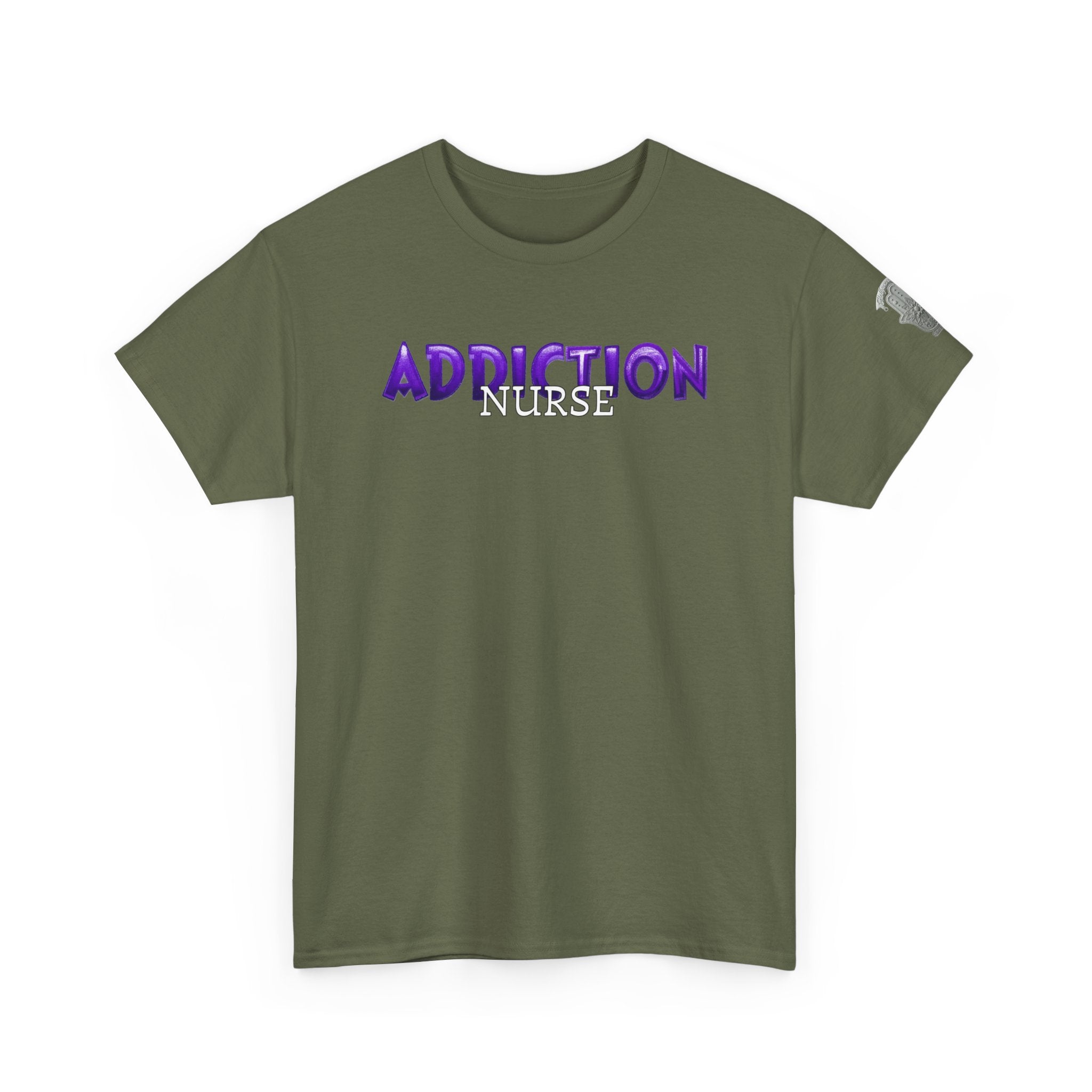 Addiction Nurse Tee  “Progress Not Perfection” Recovery Shirt