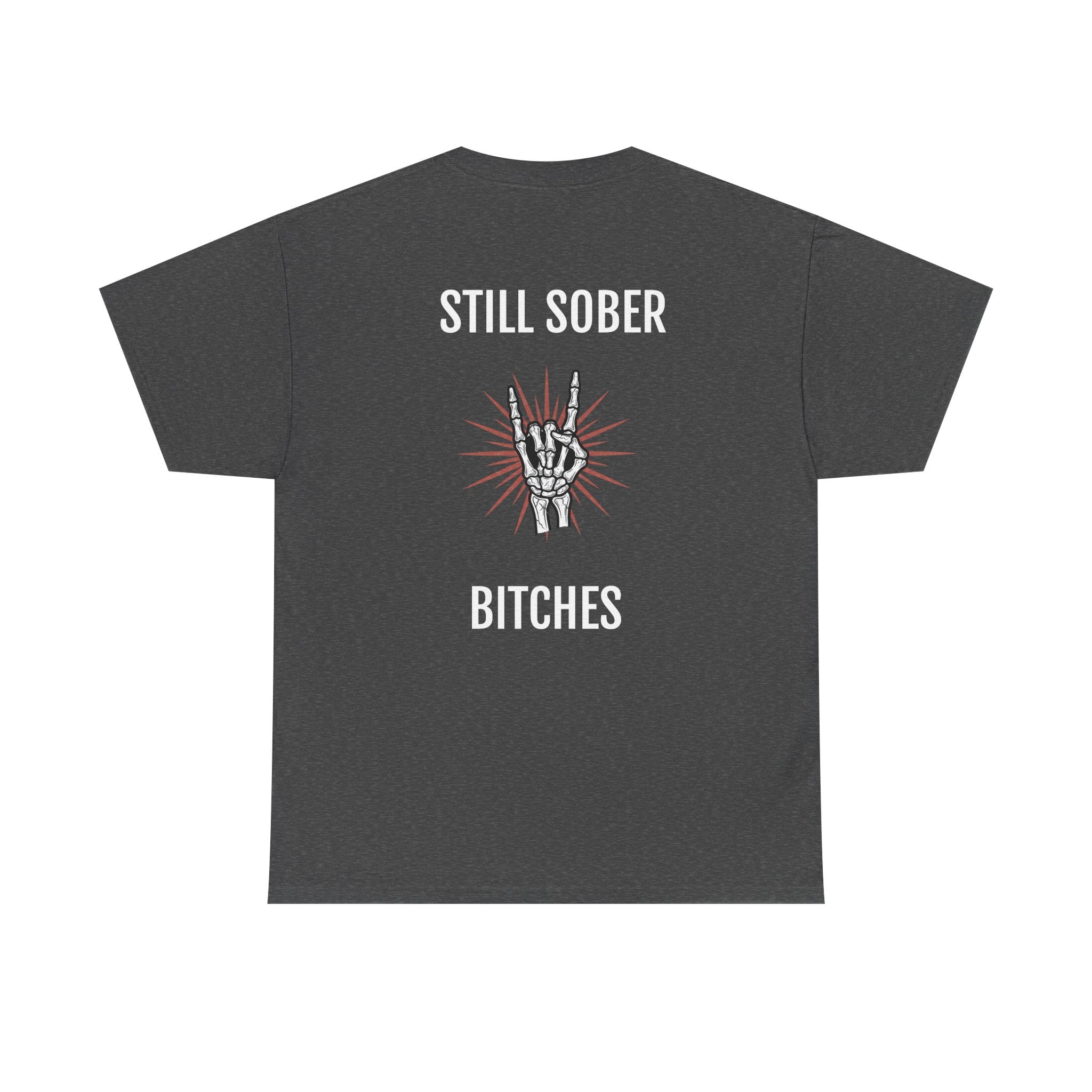 Sober Pride Tee — "Proud to Be Sober and Letting Bitches Know"