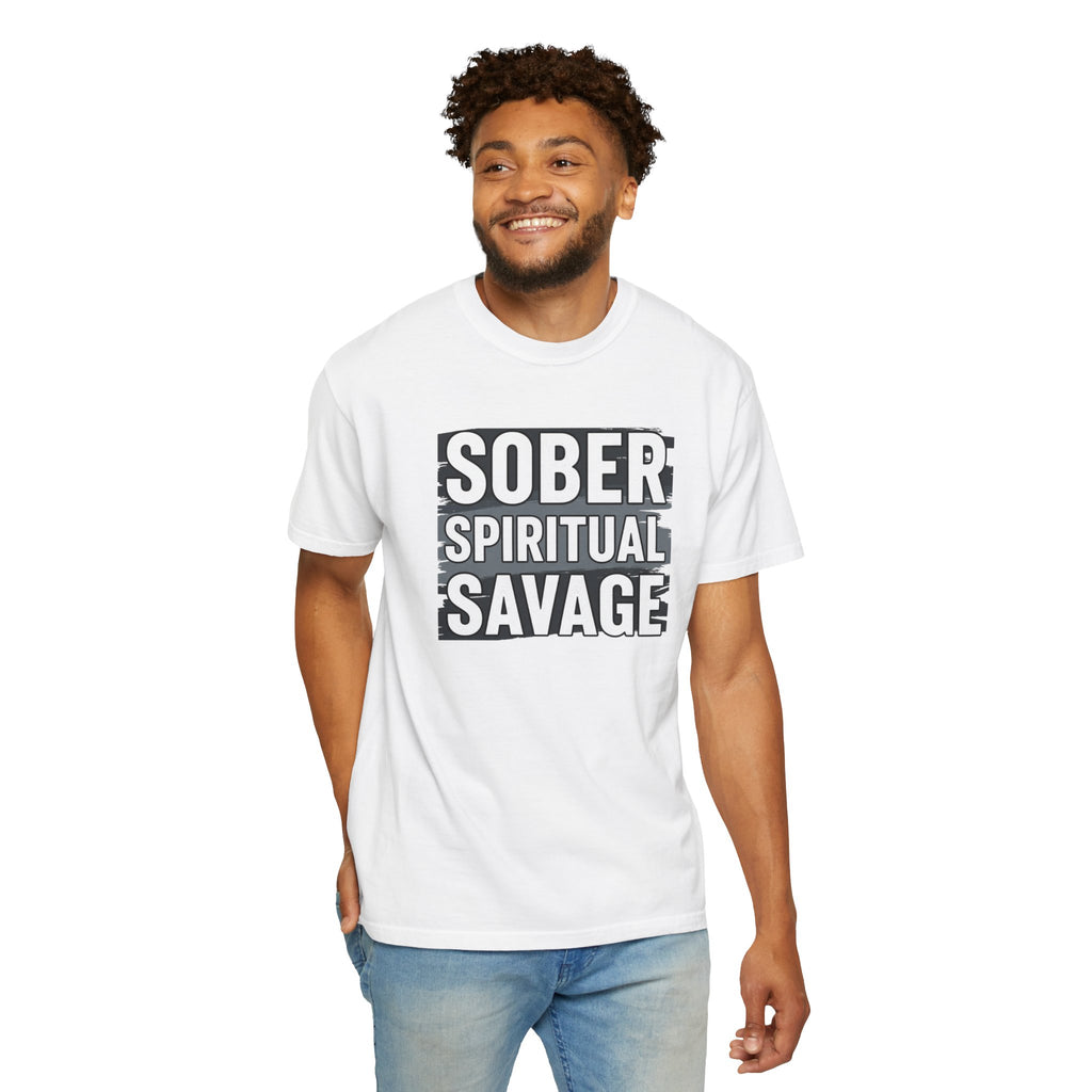 Sober Spiritual Savage T-Shirt