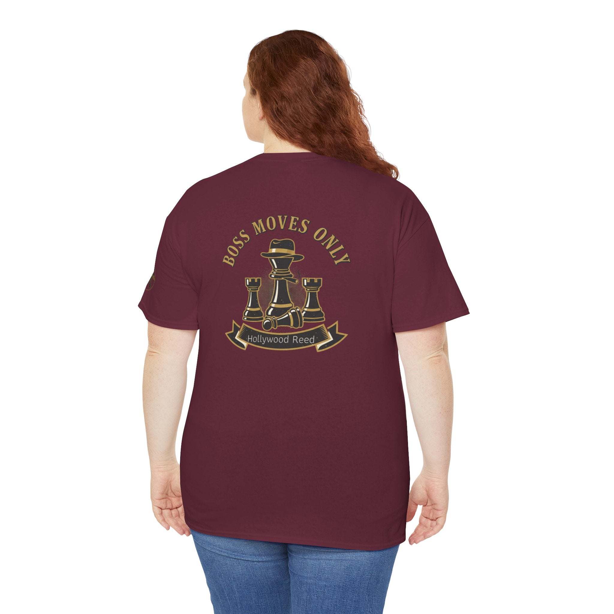 Boss Moves Only Tee — 'Boss Moves Only' Graphic Short-Sleeve T-Shirt for Players & Fans