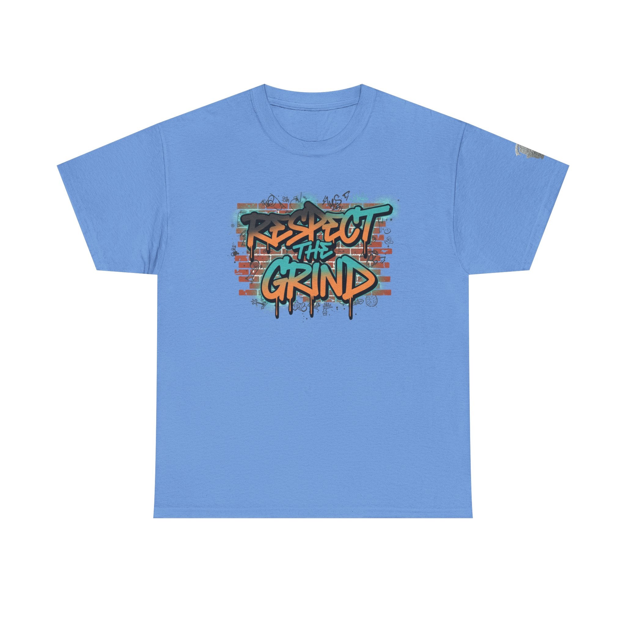 Respect the Grind Graffiti Tee — Urban Motivational Streetwear T‑Shirt