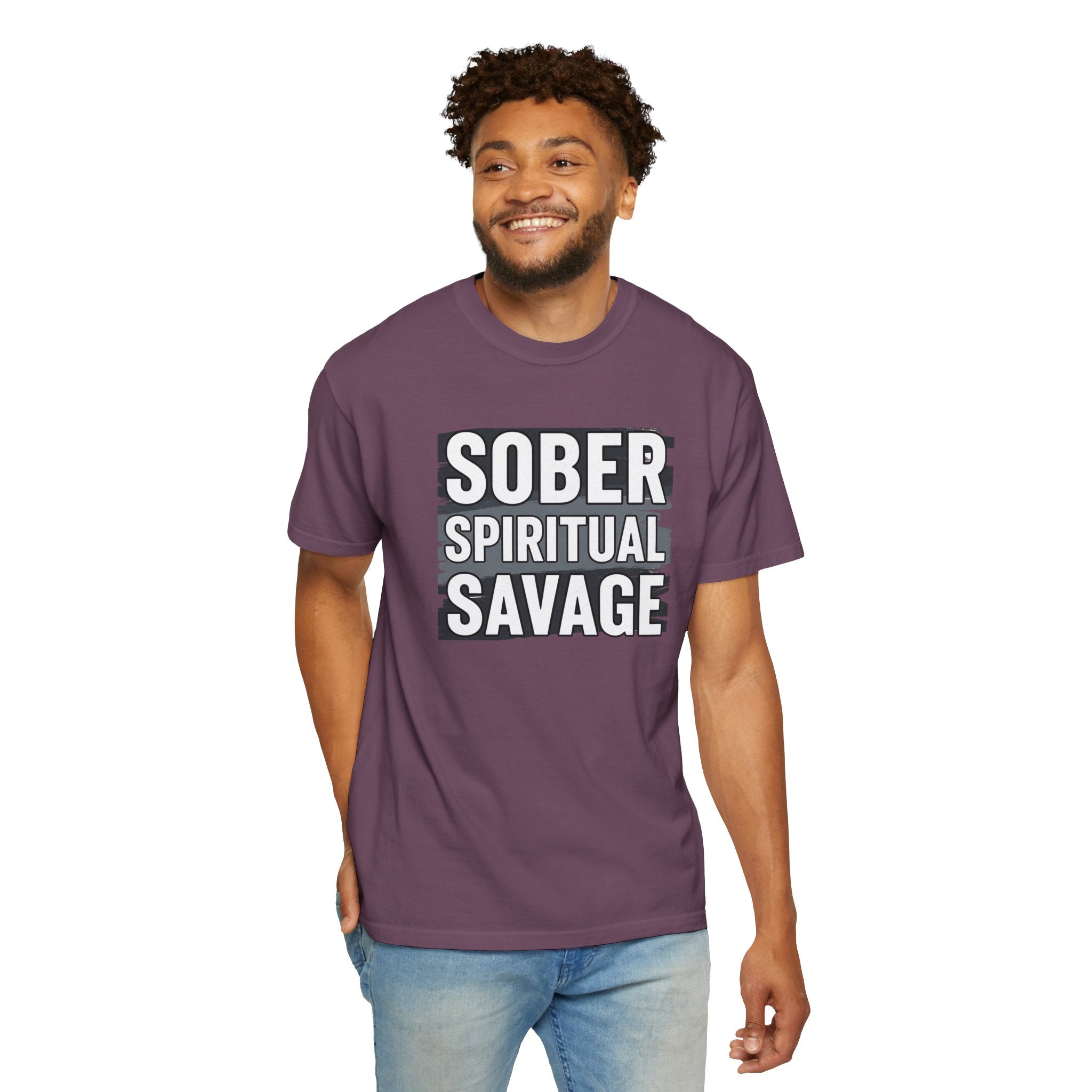 Sober Spiritual Savage T-Shirt