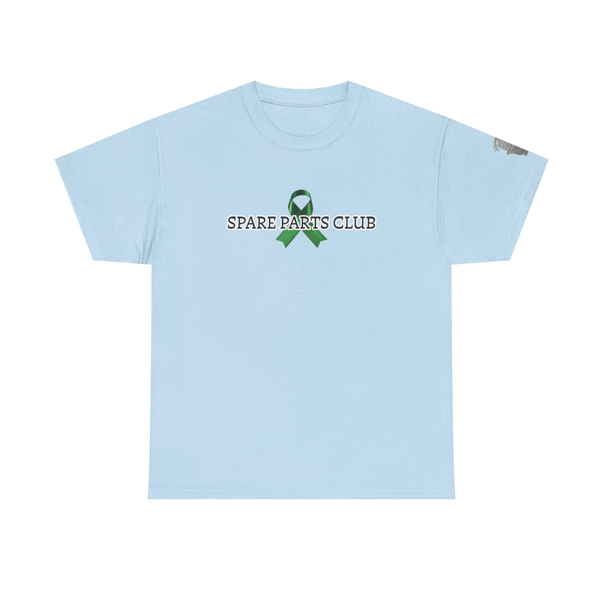 Spare Parts Club Tee — Green Ribbon Awareness Graphic T-Shirt