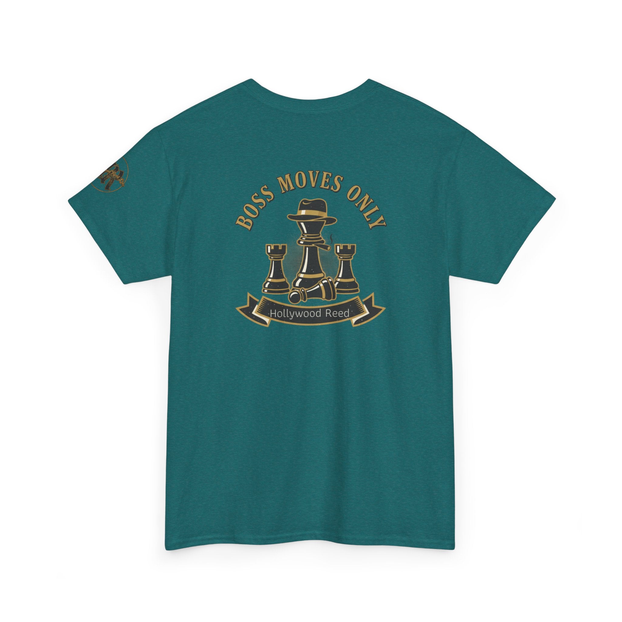Boss Moves Only Tee — 'Boss Moves Only' Graphic Short-Sleeve T-Shirt for Players & Fans
