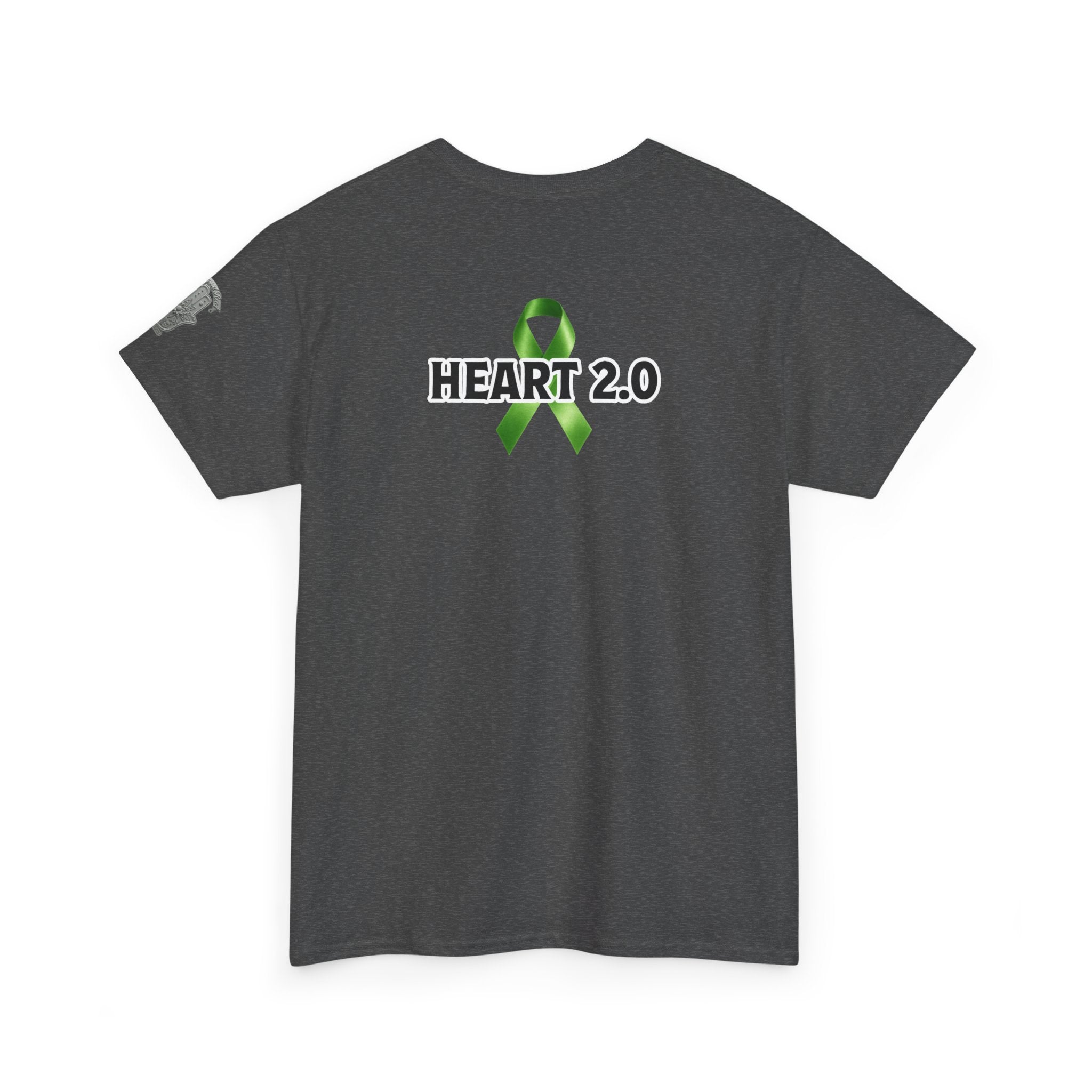 "Upgraded Version / Heart 2.0" Green Ribbon Recovery Tee