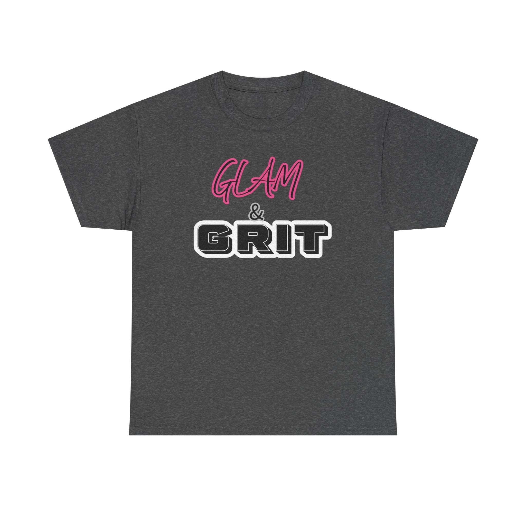 Glam & Grit Tee — Feminine Bold Graphic Shirt