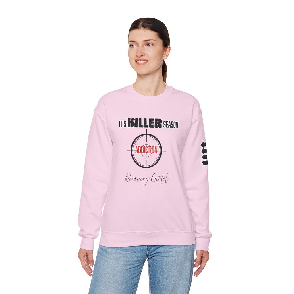 Killer Season Sweatshirt- from the Recovery Cartel Line