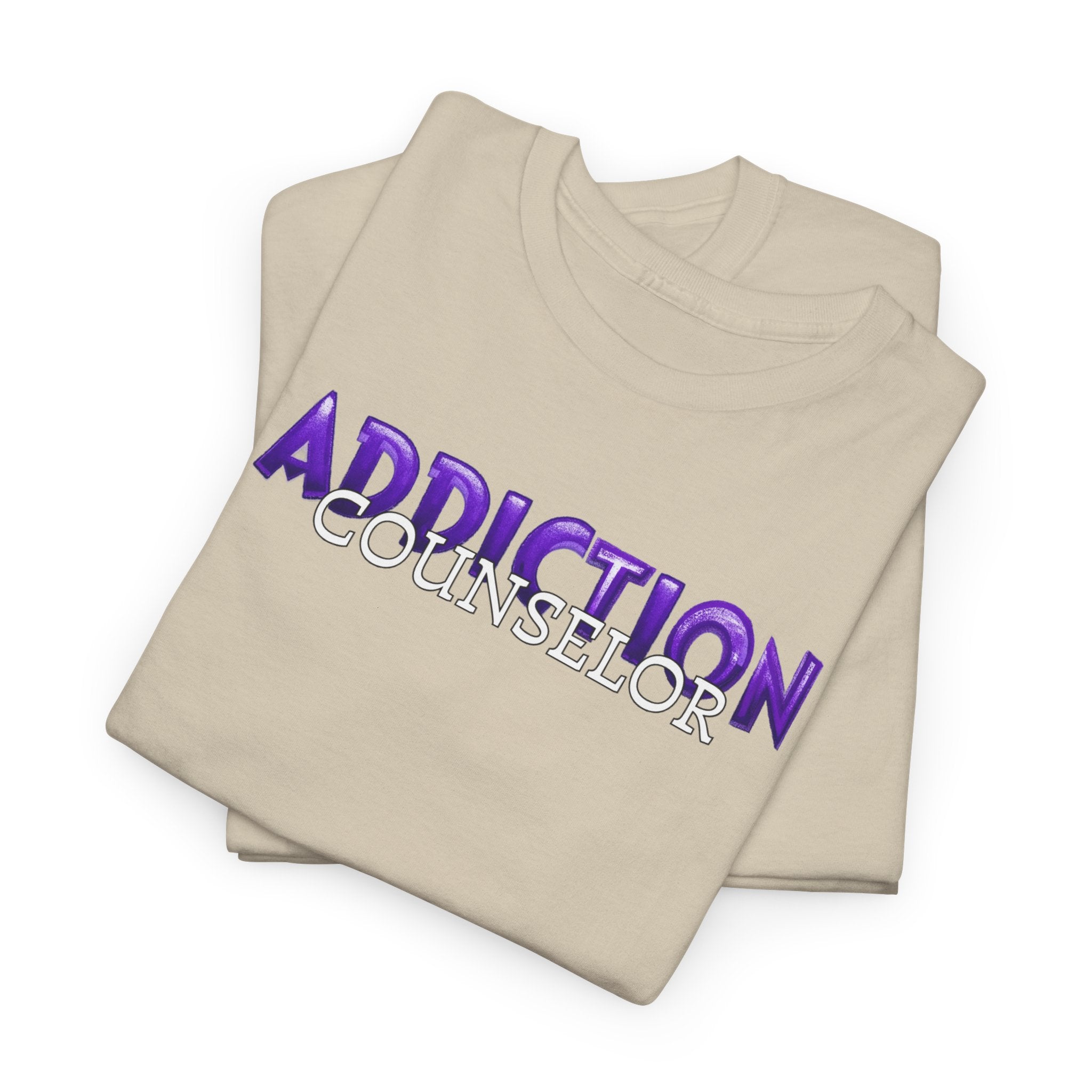 Addiction Counselor— "Progress Not Perfection" Motivational Shirt