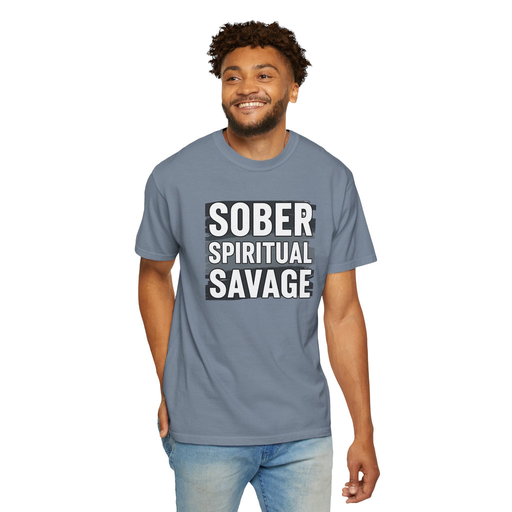 Sober Spiritual Savage T-Shirt