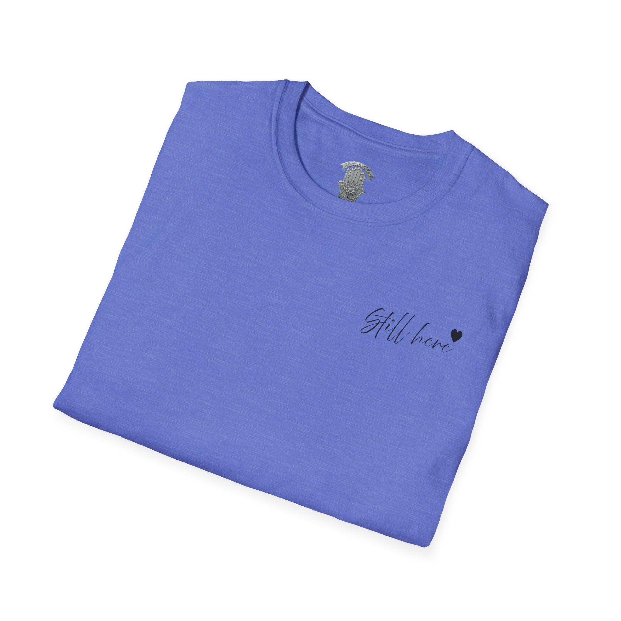 Still Here Tee - Inspiration Recovery T Shirt from Recovery Cartel