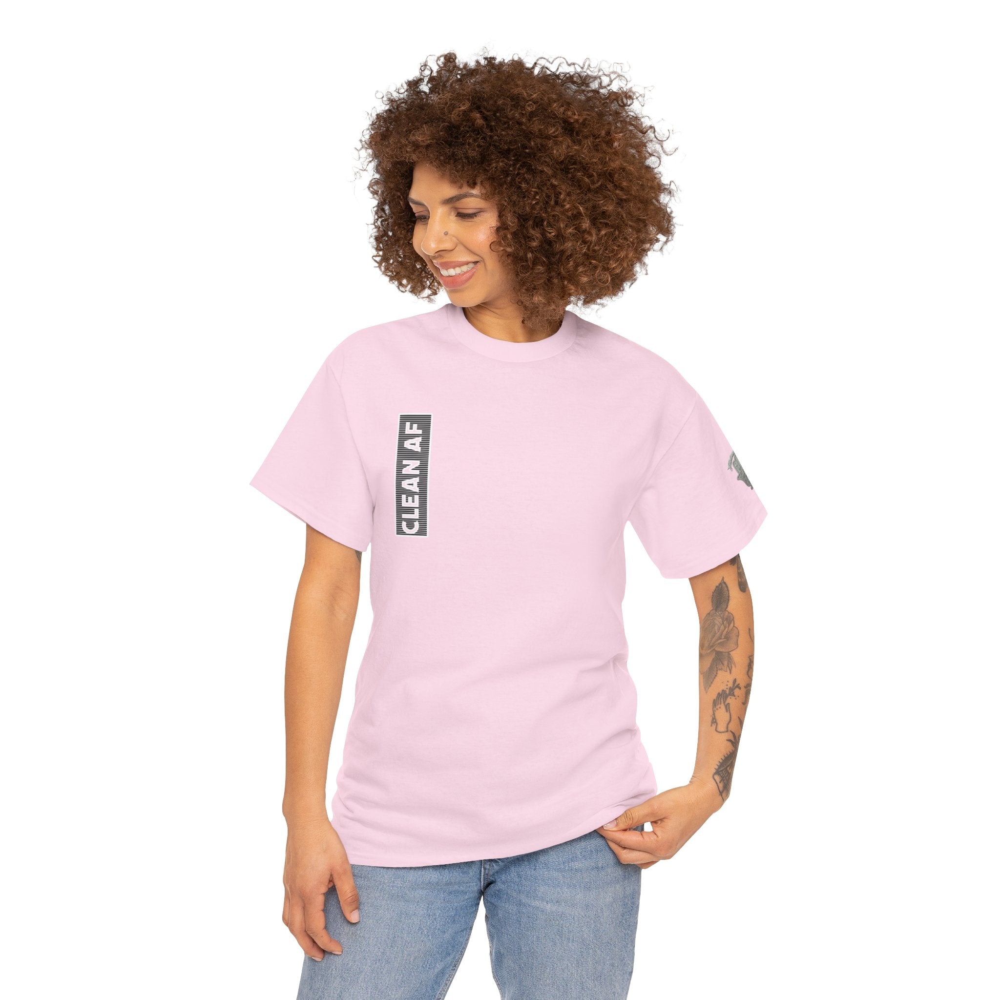 "Clean AF" 12 Steps Recovery Tee (The 12 Fucking Steps)