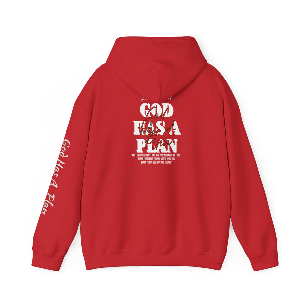 God Has a Plan Hoodie — Inspirational Faith Graphic Pullover