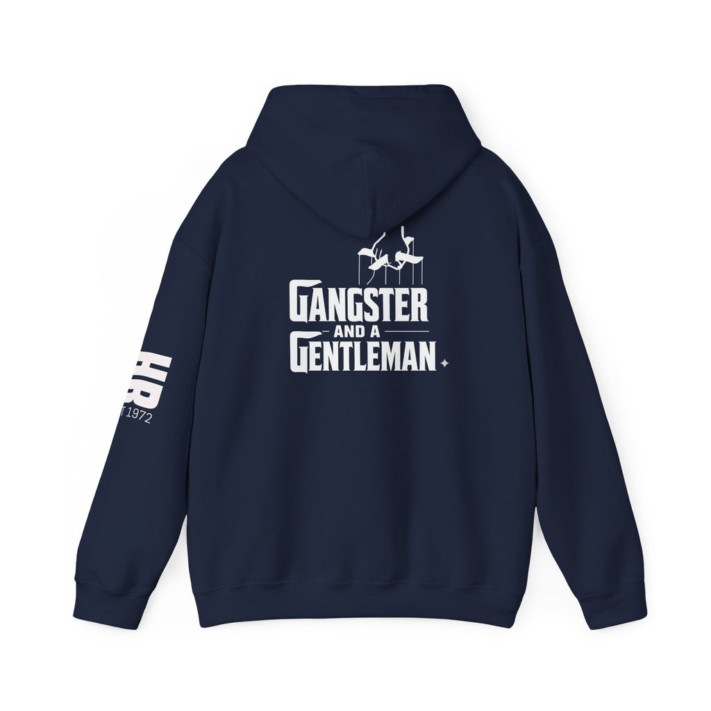 Gangster and a Gentleman Hoodie – Vintage Mafia Logo Pullover