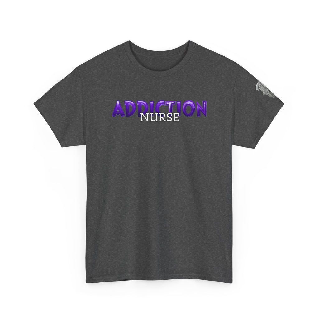 Addiction Nurse Tee  “Progress Not Perfection” Recovery Shirt