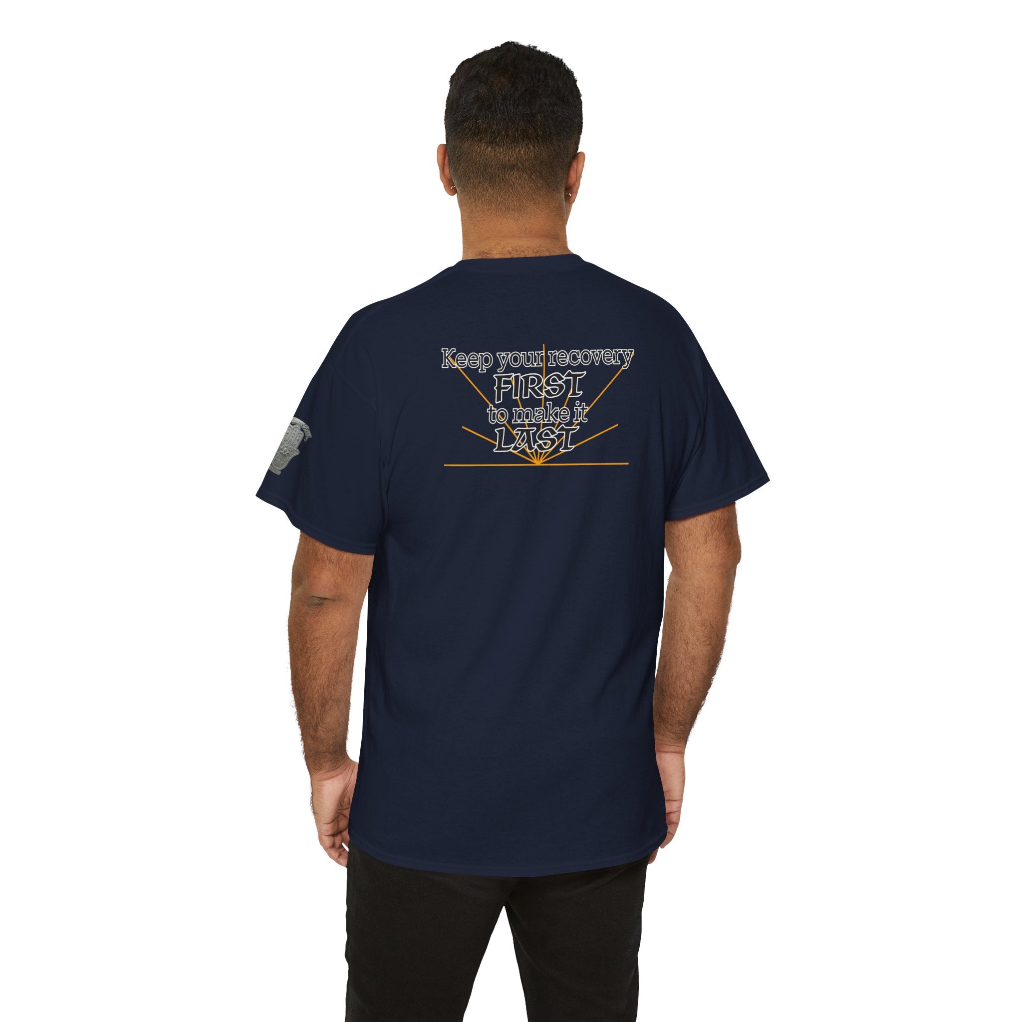 “Keep Your Recovery First to Make It Last” Motivational Shirt