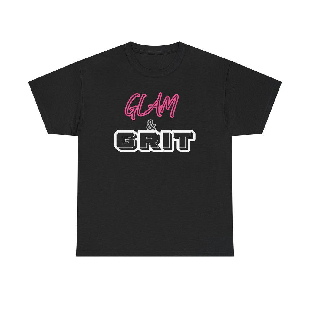Glam & Grit Tee — Feminine Bold Graphic Shirt