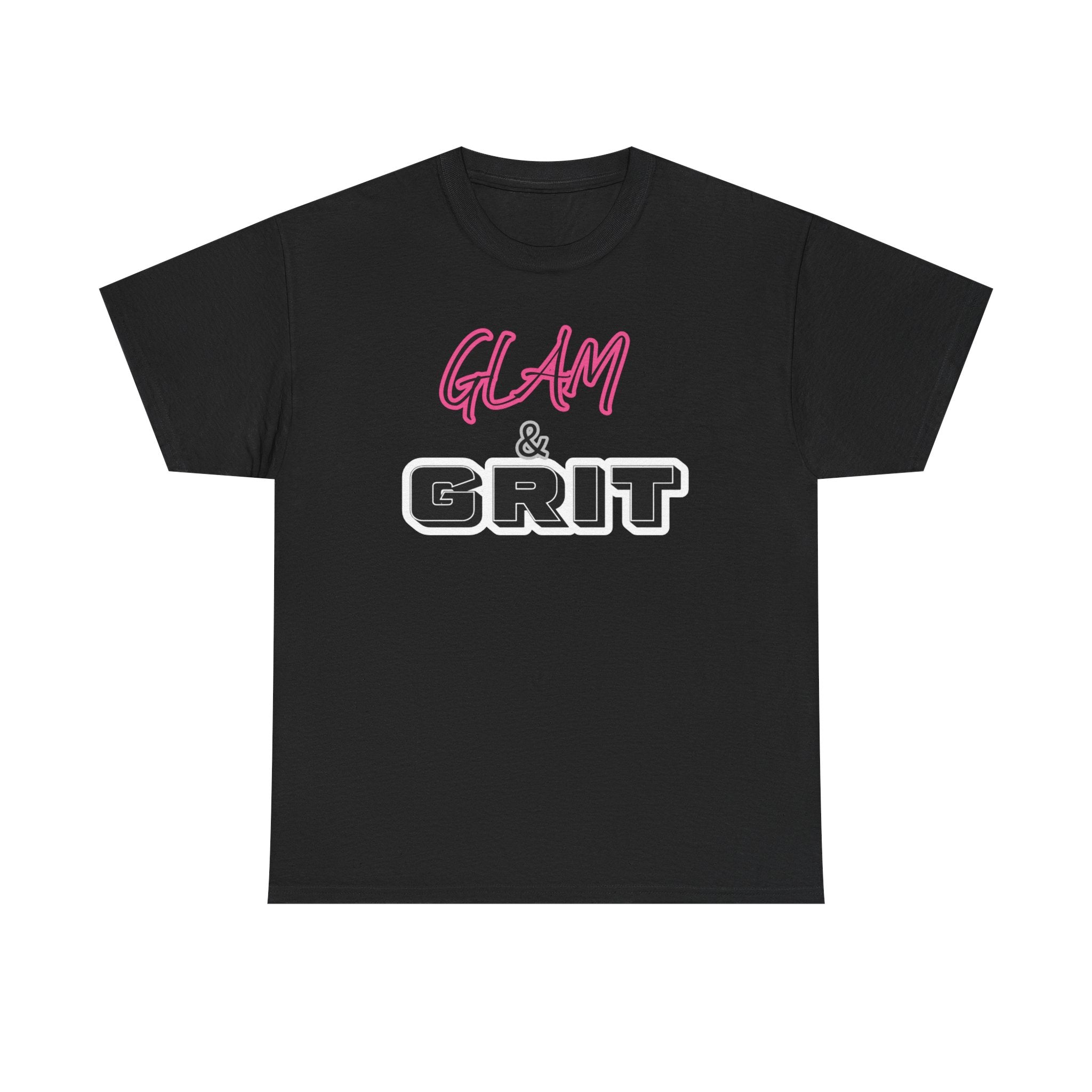 Glam & Grit Tee — Feminine Bold Graphic Shirt