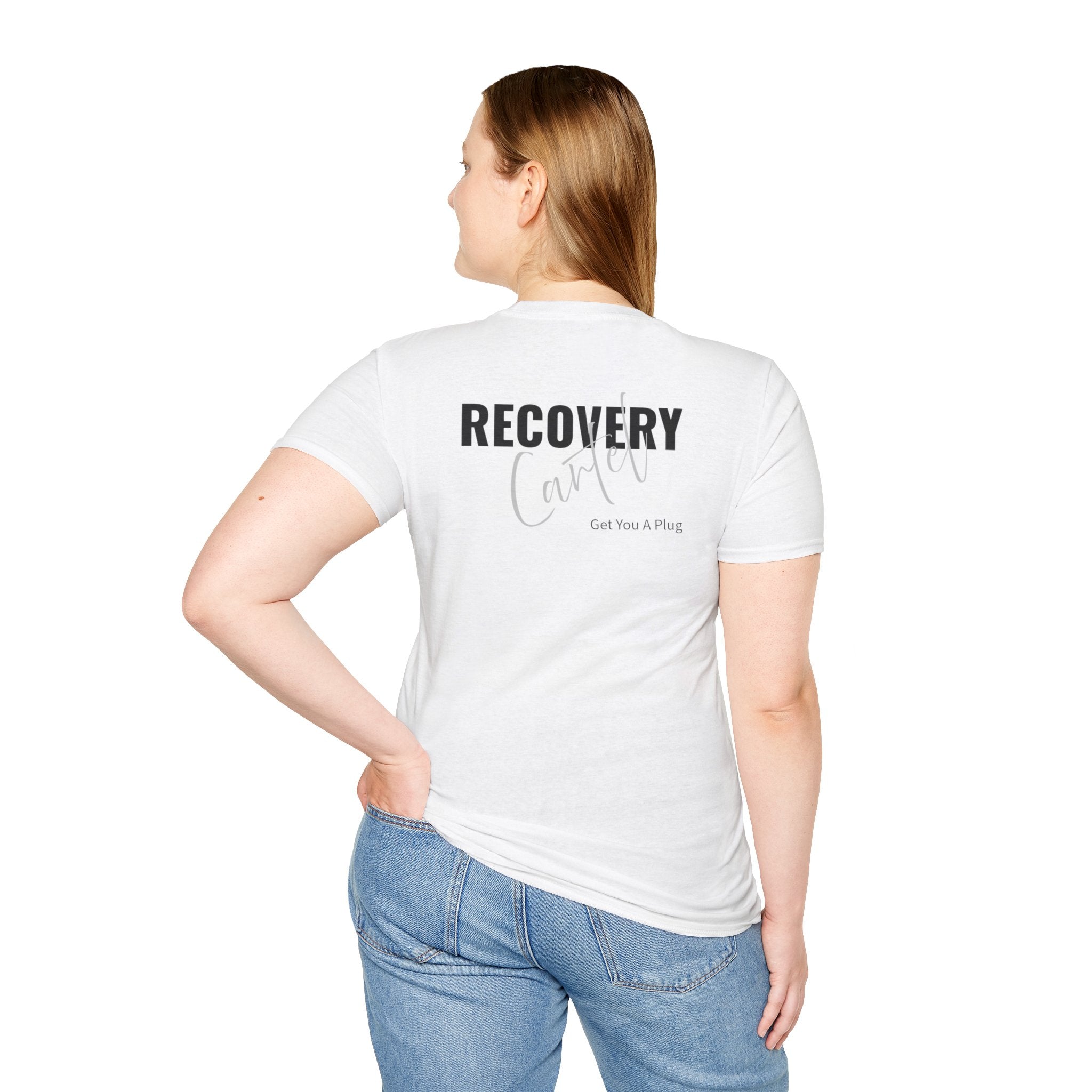 Still Here Tee - Inspiration Recovery T Shirt from Recovery Cartel