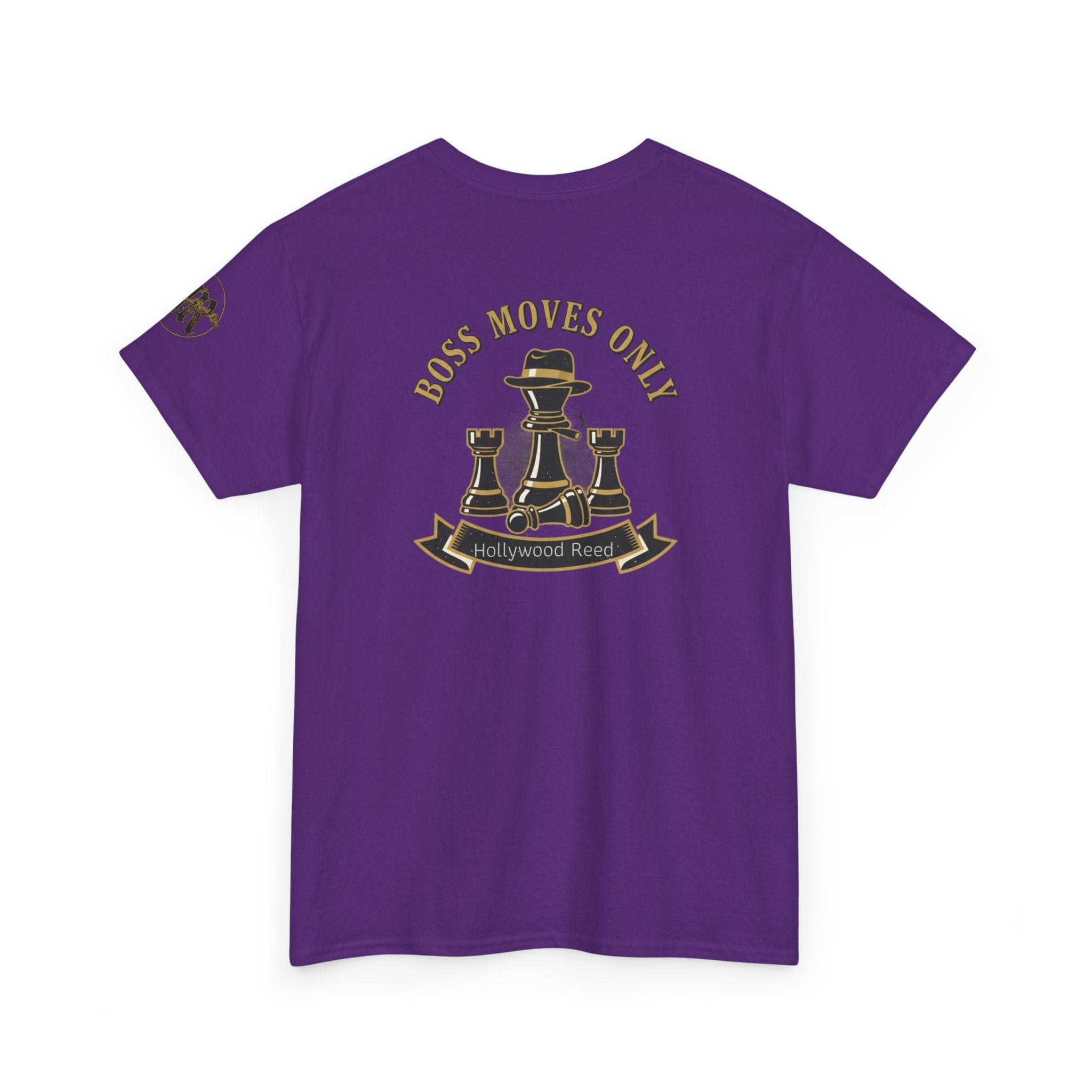 Boss Moves Only Tee — 'Boss Moves Only' Graphic Short-Sleeve T-Shirt for Players & Fans
