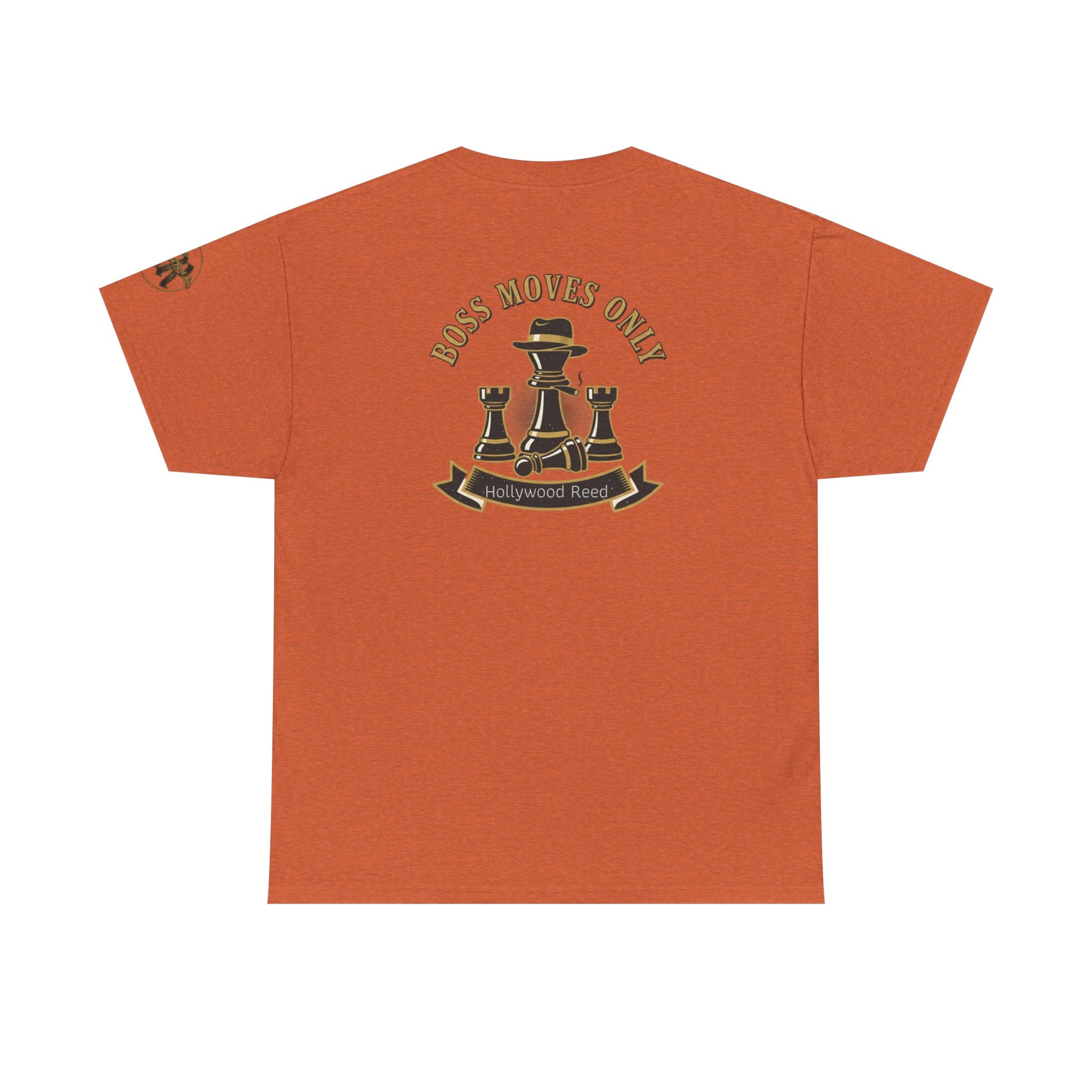 Boss Moves Only Tee — 'Boss Moves Only' Graphic Short-Sleeve T-Shirt for Players & Fans