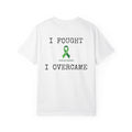 I Fought I Overcame T‑Shirt — Awareness Ribbon Tee