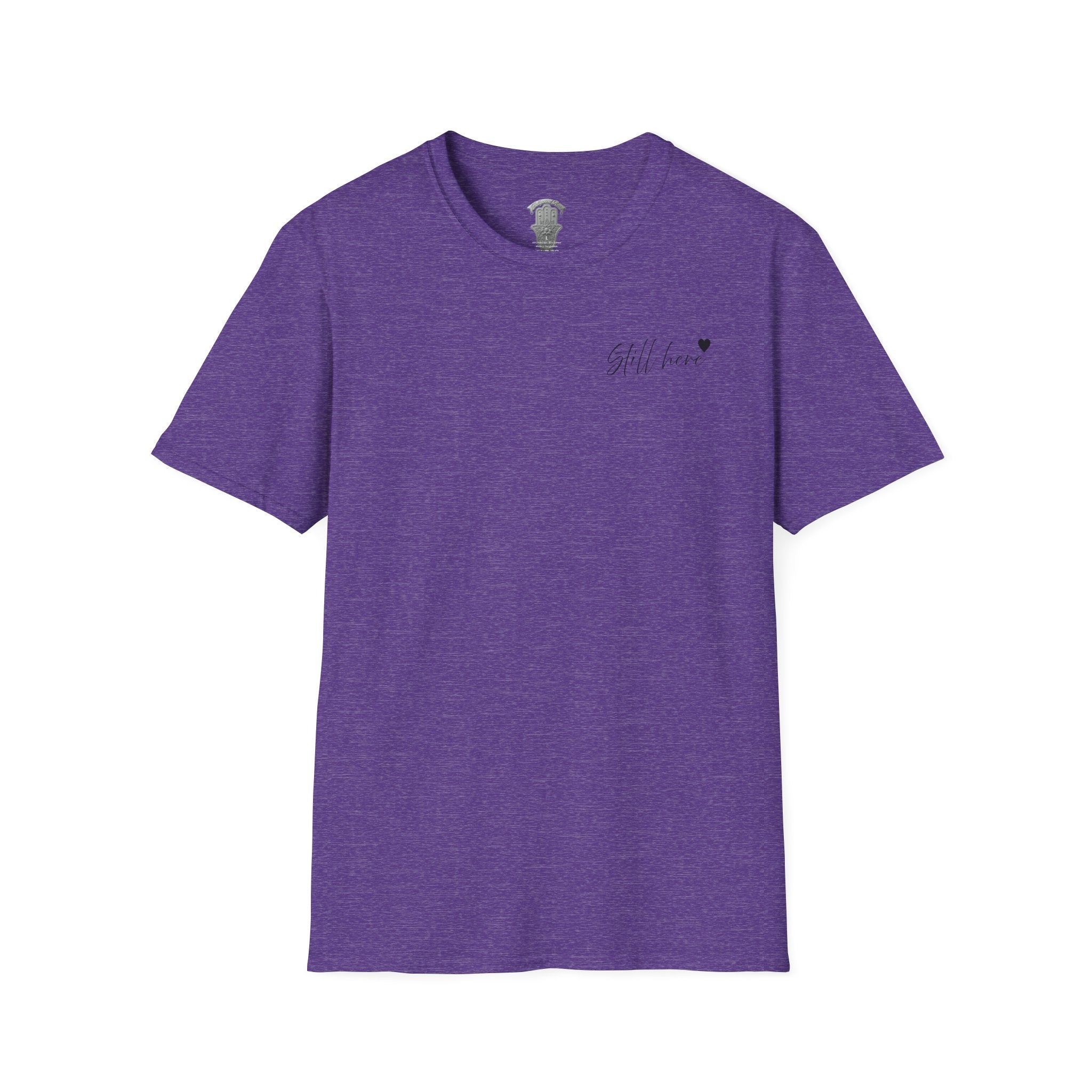 Still Here Tee - Inspiration Recovery T Shirt from Recovery Cartel