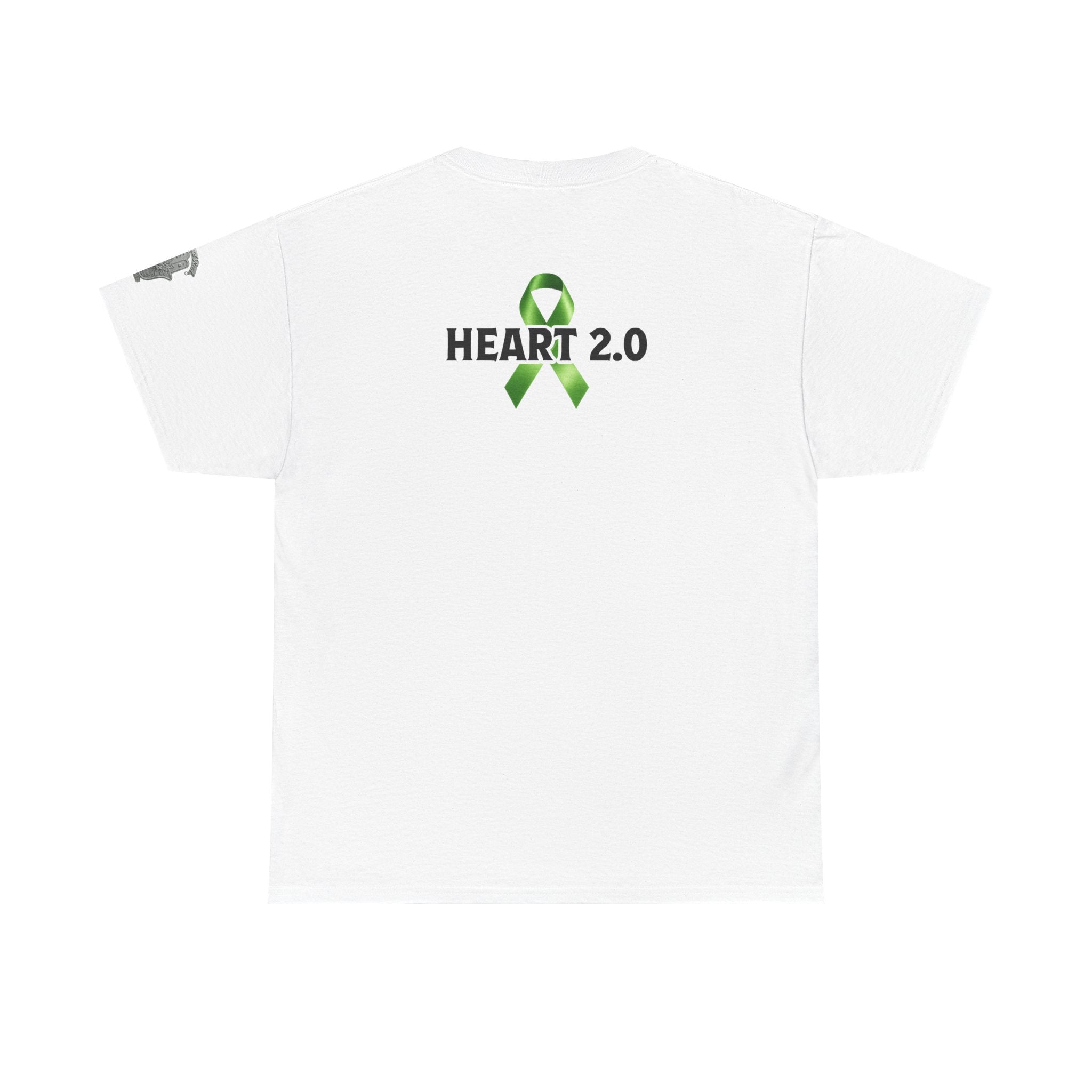 "Upgraded Version / Heart 2.0" Green Ribbon Recovery Tee
