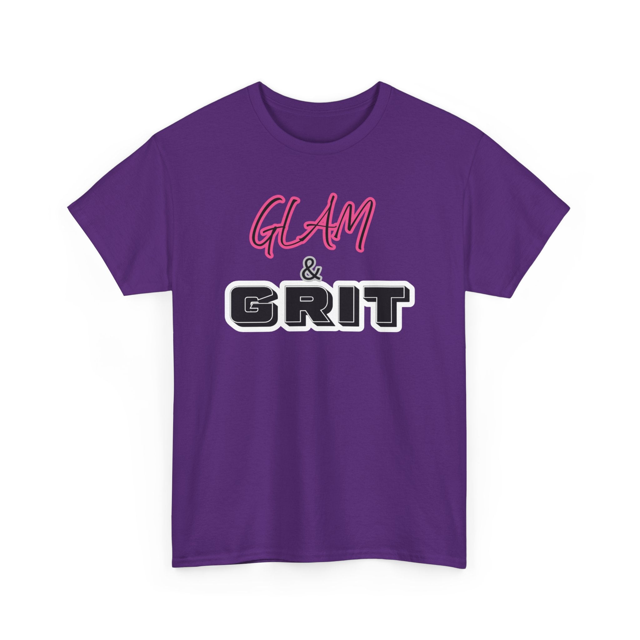 Glam & Grit Tee — Feminine Bold Graphic Shirt