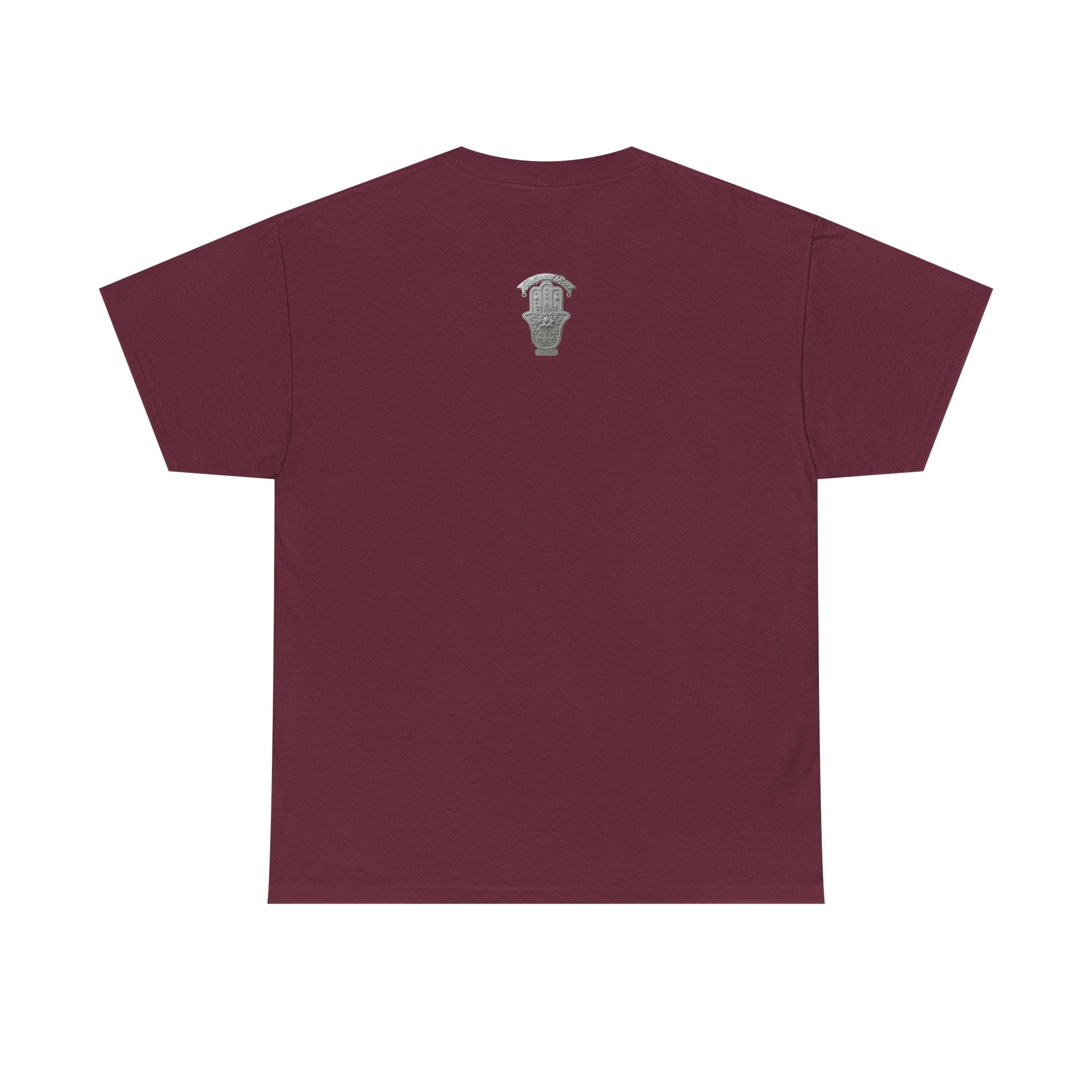 The Hollywood Reed Logo Hamsa Hand Tee — Protective Amulet Graphic T‑Shirt