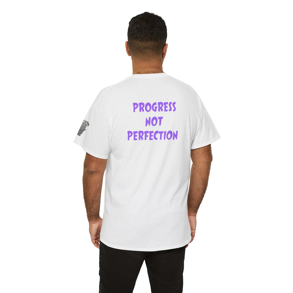Addiction Nurse Tee  “Progress Not Perfection” Recovery Shirt