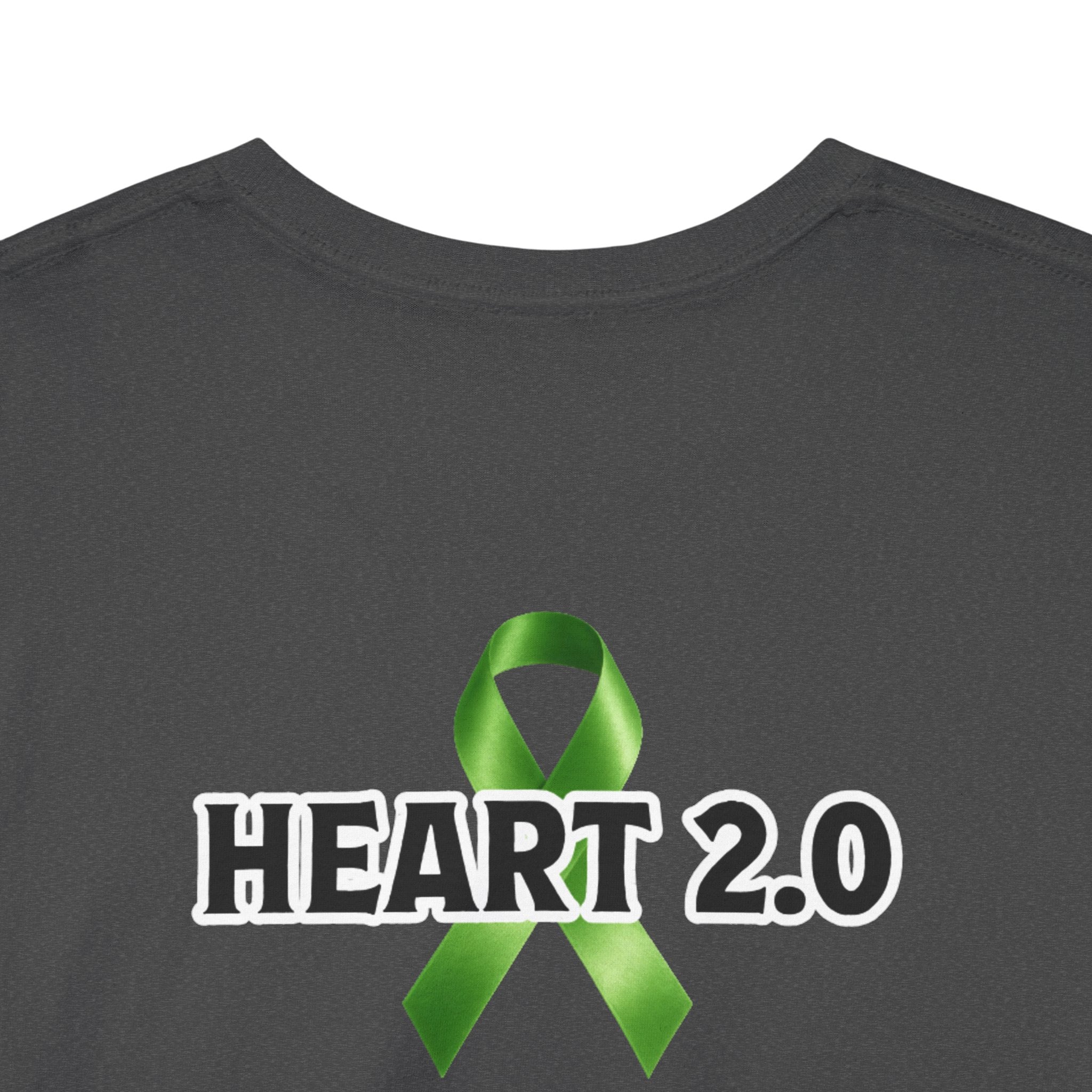 "Upgraded Version / Heart 2.0" Green Ribbon Recovery Tee